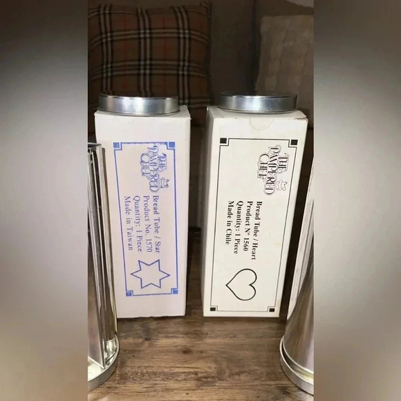 PAMPERED CHEF PC Kitchen Bundle Lot of 6 Bread Tubes & Decorator Bottle - Picture 7 of 9